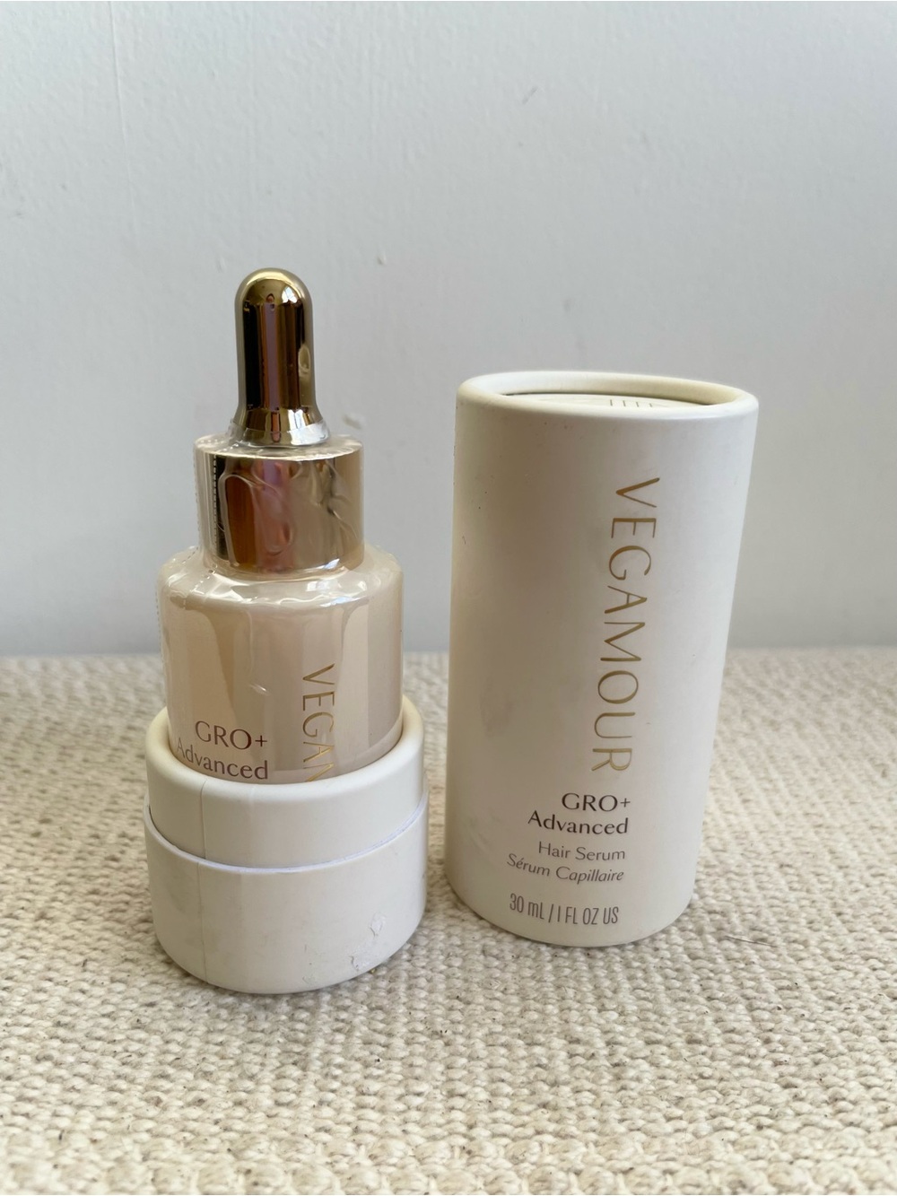 Vegamour GRO+ Advanced Hair Serum Grow Plus 1 oz 30 mL NEW NIB SEALED
